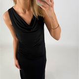 ELINA kjole sort