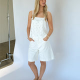 ELLE prikket top, hvid