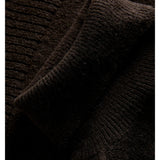 ELLINORA rullekrave strik, brun