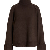 ELLINORA rullekrave strik, brun