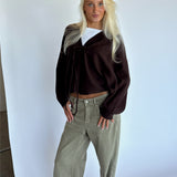 ELLIOT strik cardigan, brun