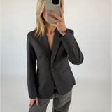ELLIS blazer grå