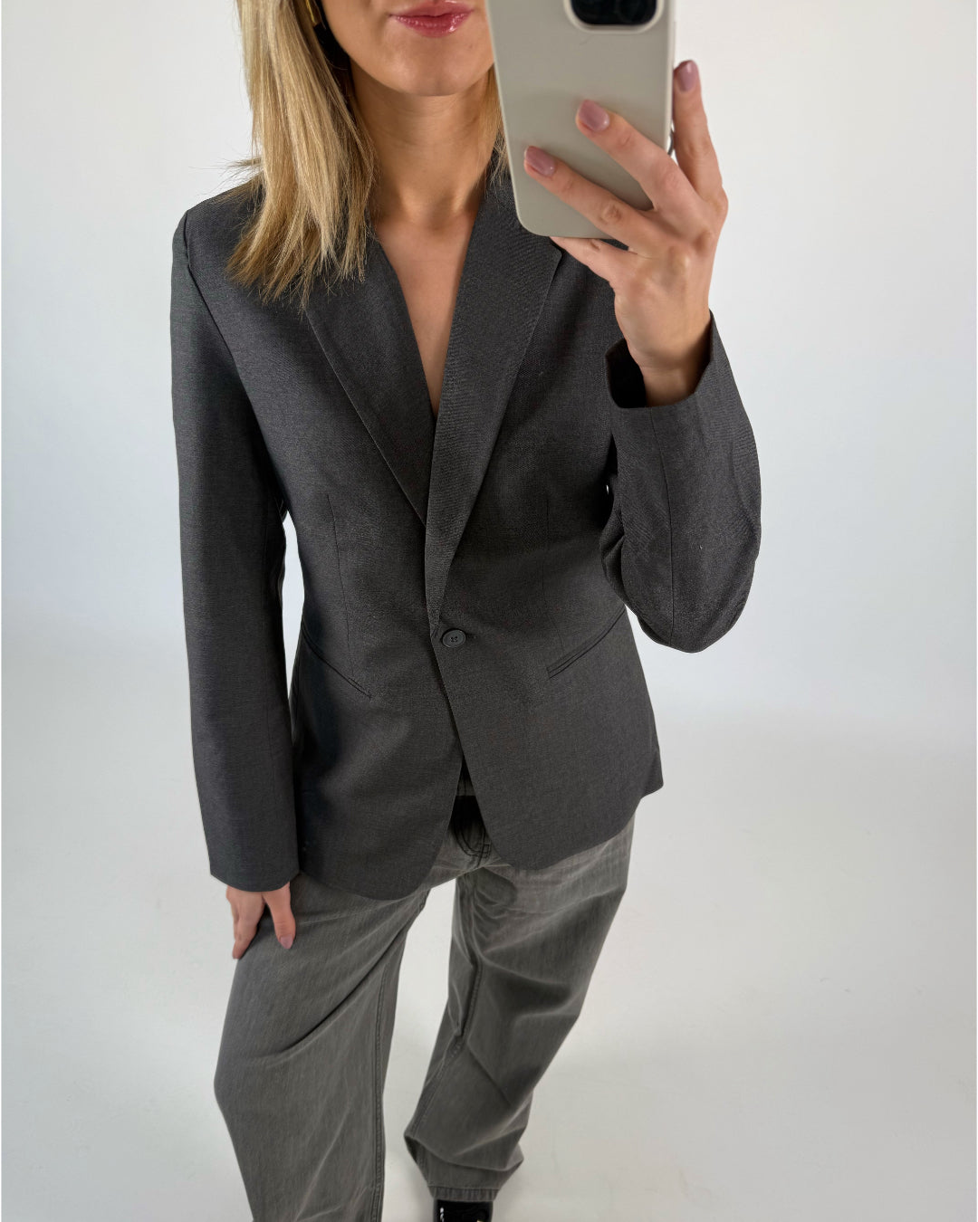 ELLIS blazer grå