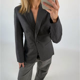 ELLIS blazer grå