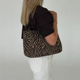 EMMY skuldertaske, zebra