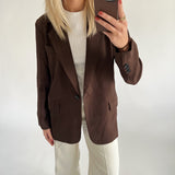 ERIKA blazer, brun