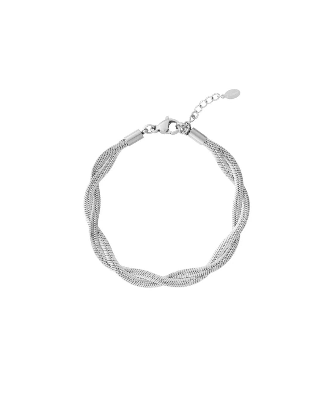 Produktbillede af sølv ESTELLE armbånd. Fra BySofieSønderby