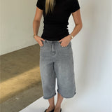 FIFI t-shirt boatneck, sort