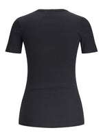 Produktbillede af sort FRANKIE t-shirt. Set bagfra. Fra BySofieSønderby