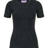 FRANKIE t-shirt, vasket sort