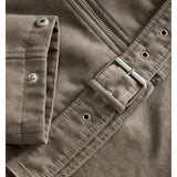 FRIDA biker jakke, brun