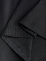 Detaljebillede af sort FRIDA top. Fra BySofieSønderby