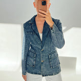 GELA blazer, denim