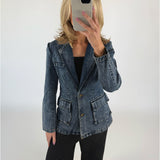 GELA blazer denim