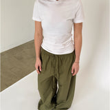 GIGI V-hals t-shirt, hvid