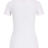 GIGI V-hals t-shirt, hvid