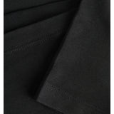 GIGI V-hals t-shirt, sort