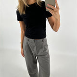 GIGI baby tee, sort