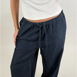 GINA bukser, mørkeblå