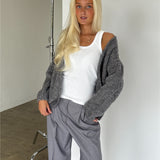 GINA cardigan, grå