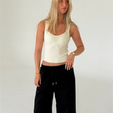 GRY top, creme