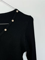 HARLEY bluse sort