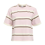 Produktbillede af lyserød HAZEL t-shirt. Set forfra. Fra BySofieSønderby