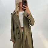 HEBA trenchcoat, kaki