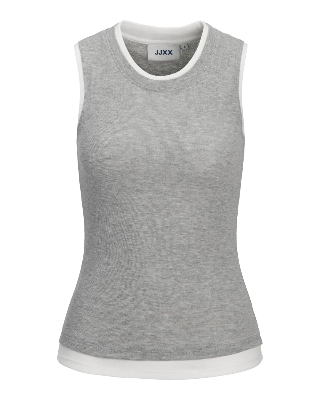 Produktbillede af går Henna top. Set forfra. Fra BySofieSønderby