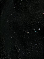 Detaljebillede af sort HOLLY top med sten. Fra BySofieSønderby