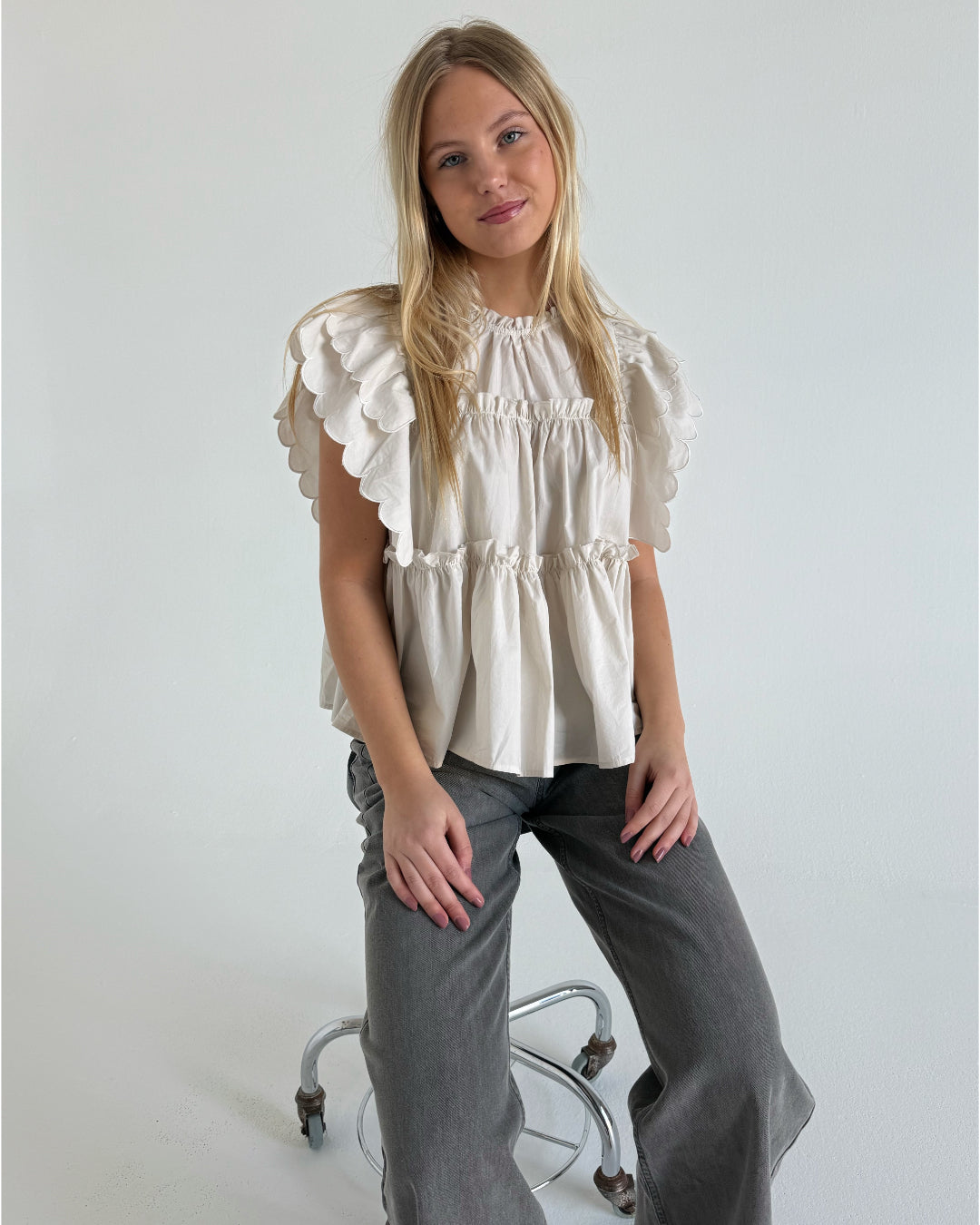 HOPE bluse creme
