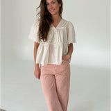 HOPE top, creme