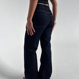 ROME flared jeans, mørkeblå