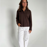 MILLIE polo, brun