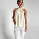 WHITLEY top, creme