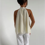 WHITLEY top, creme