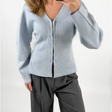 INDY cardigan, lyseblå