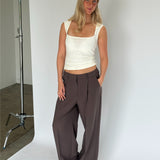 ISABELLA top, hvid