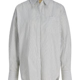 JAMIE skjorte, hvid/lyseblå