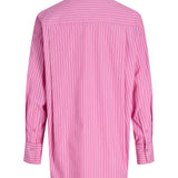 JAMIE skjorte, pink/hvid