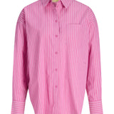 JAMIE skjorte, pink/hvid