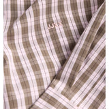 JAMIE skjorte, ternet lyserød/brun