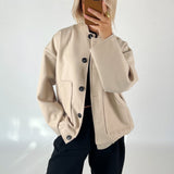 JASMINA bomberjakke, beige