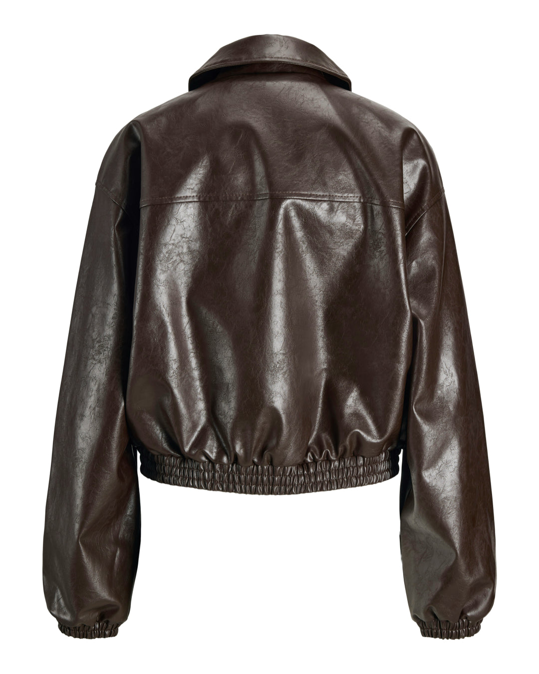 Produktbillede af brun JODY jakke. Set bagfra. BySofieSønderby.