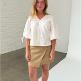 JOELLA bluse, hvid