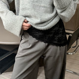 KEILY blonde tørklæde, sort