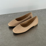 KENZIE flet ballerinaer, beige