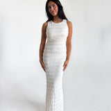 KIMBERLY kjole, creme