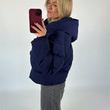 KORI puffer jakke, navy