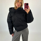 KORI puffer jakke, sort